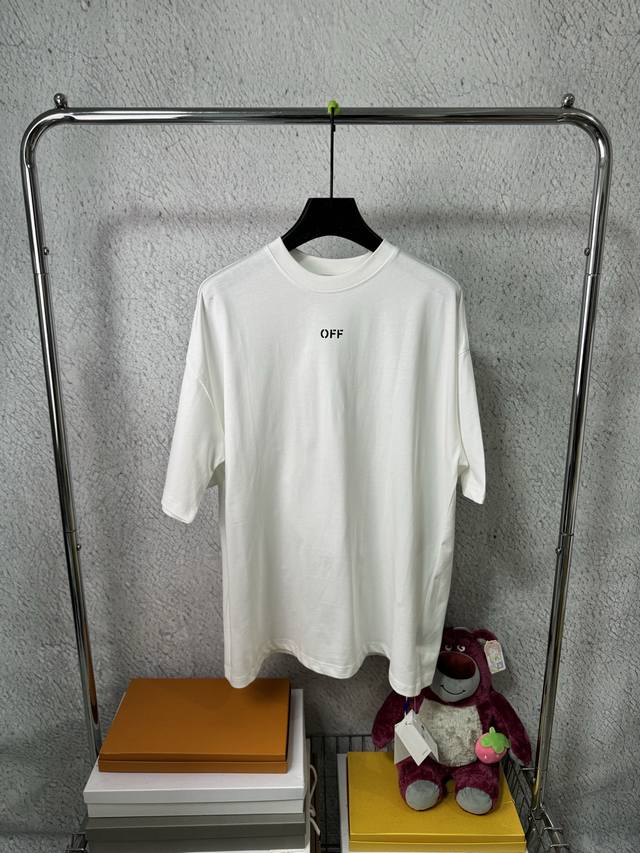 1026#P100 顶级版本 off-White经典爆款Ow24Ss Sun Moon Skate胶带太阳短袖T恤 oversize版型，最大码可穿到220斤左