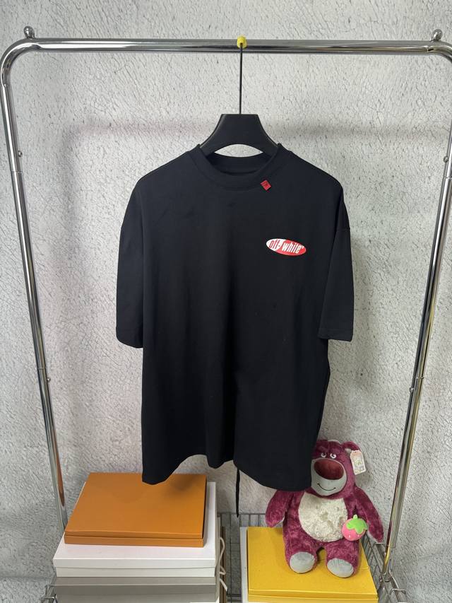 1021#P100 顶级版本 off-White经典爆款Ow19Ss 背面红白拼色箭头短袖T恤 oversize版型，最大码可穿到220斤左右，对体宽的大哥非常
