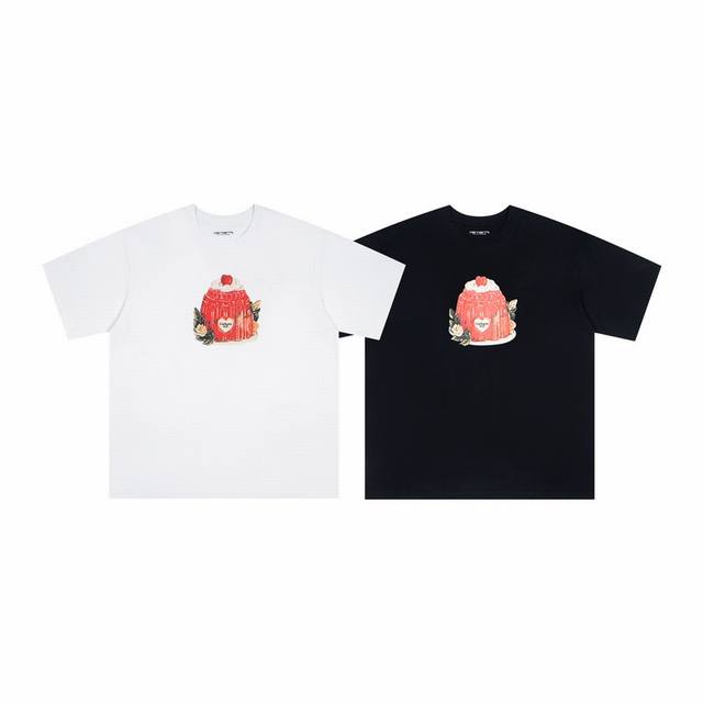4025# P70 carhartt Wip（卡哈特）25Ss官网同步发售新款生日蛋糕男女同款短袖T恤 颜色：黑 白 码数：S M L Xl 面料：纯棉潮牌双纱