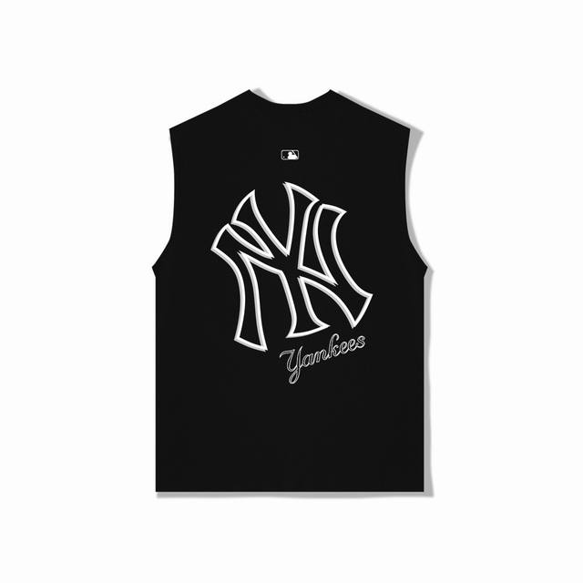 a34#P60 mlb Yankees-Ny半袖T恤 面料采用240克纯棉面料 双线二本针压线 久洗不变形 原版定制三标 高端进口印花 随意水洗 情侣可穿 男女
