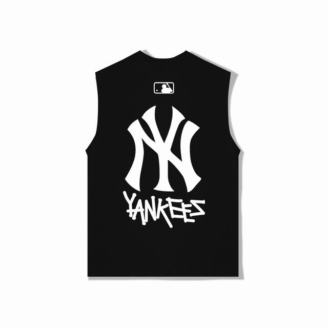 a33#P60 mlb Yankees-Ny半袖T恤 面料采用240克纯棉面料 双线二本针压线 久洗不变形 原版定制三标 高端进口印花 随意水洗 情侣可穿 男女
