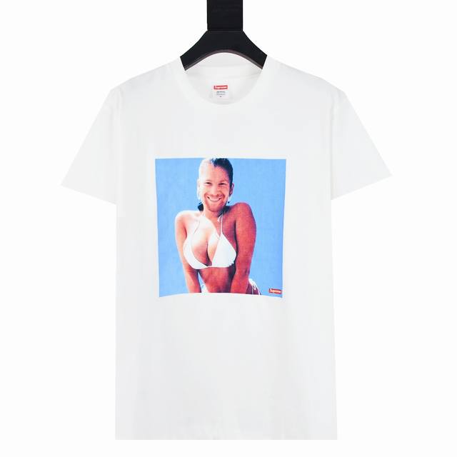s260P80 顶级版本 Supreme 25Ss Aphex Twin Windowlicker Tee 比基尼歌手人像异人印花短袖T恤 拒绝看图做货 拒绝拿