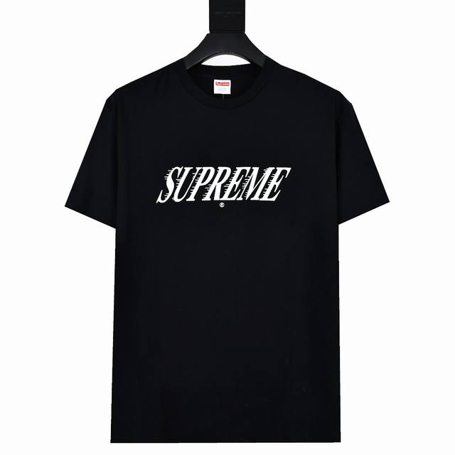 s150P70 灭世纵横 Supreme 22Fw Slap Shot Tee 大写字母 Logo短袖T恤 拒绝看图做货 拒绝拿错误版本对比 采用圆筒无缝工艺（