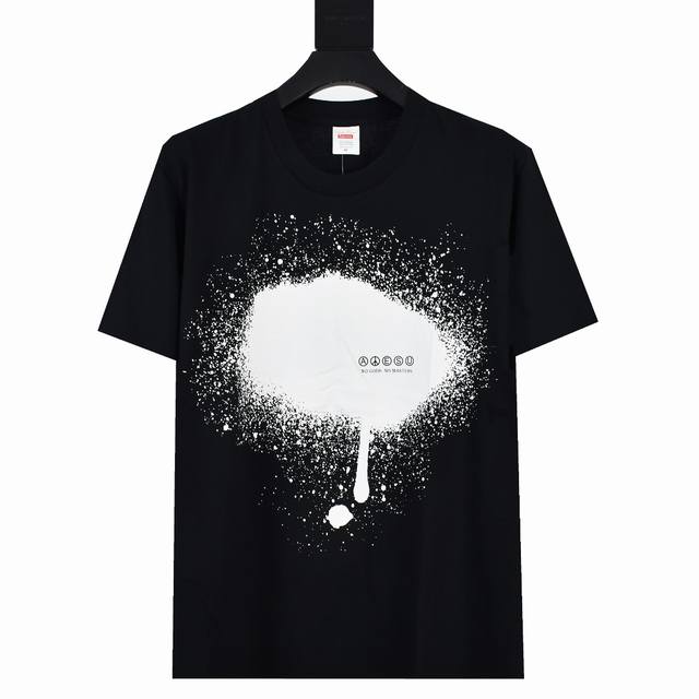 s170P80 灭世纵横 Supreme X Undercover Tag Tee 联名款标语印花短袖T恤 拒绝看图做货 拒绝拿错误版本对比 采用圆筒无缝工艺（