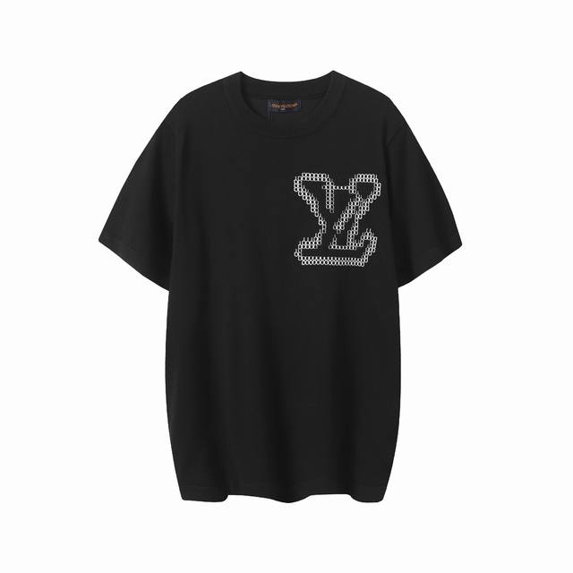 90 louis Vuitton/路易威登25Ss新款同步限定新品城墙砖头印花针织圆领短袖T恤 夏季随便搭配什么都可 Lv款必入 穿起来很酷感的短袖 衣柜里无法