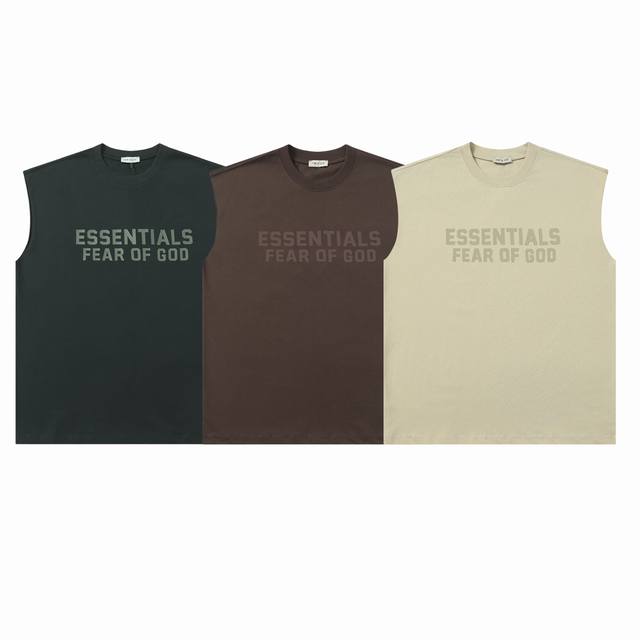 P60 Fog复线Essentials背心 颜色 烟灰 梅紫 骑士绿 尺码 S-Xl