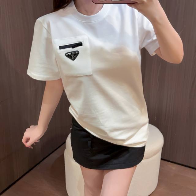 p90 经典三角标T恤 时髦精必入 极简气质一整个爱住