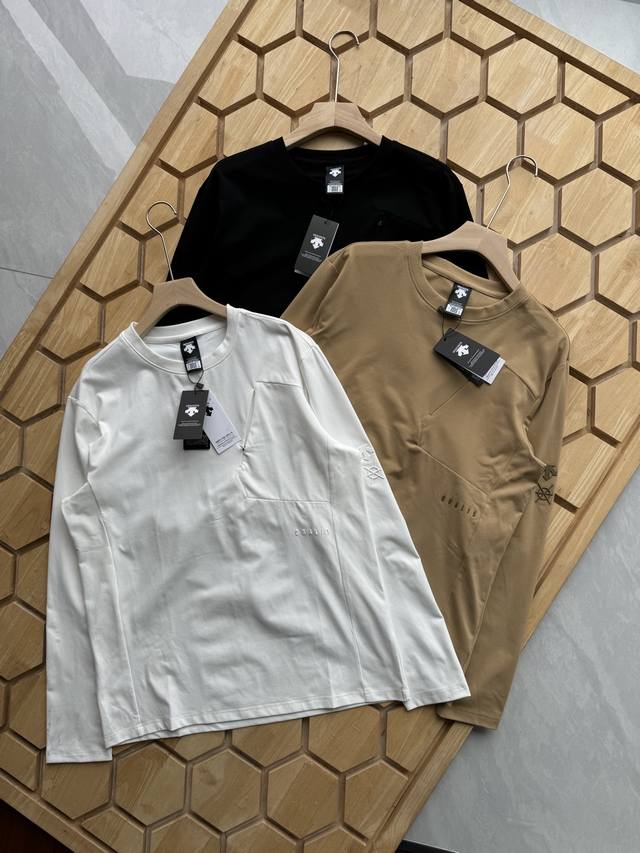 p 170Descente迪桑特Dualis都市通勤男士长袖 专柜在售新品 全新 市场顶级版本，原版一比一复刻，三标齐全 春夏迪桑特柜子新款经典面料，袖子和后背