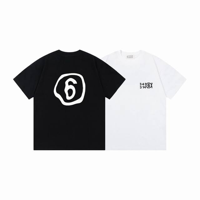 z726#P90 maison Margiela/马吉拉25Ss字母印花Logot恤短袖 春夏新款男女同款短袖，同步发售简约大方，从容百搭，档次极高，完美融入时