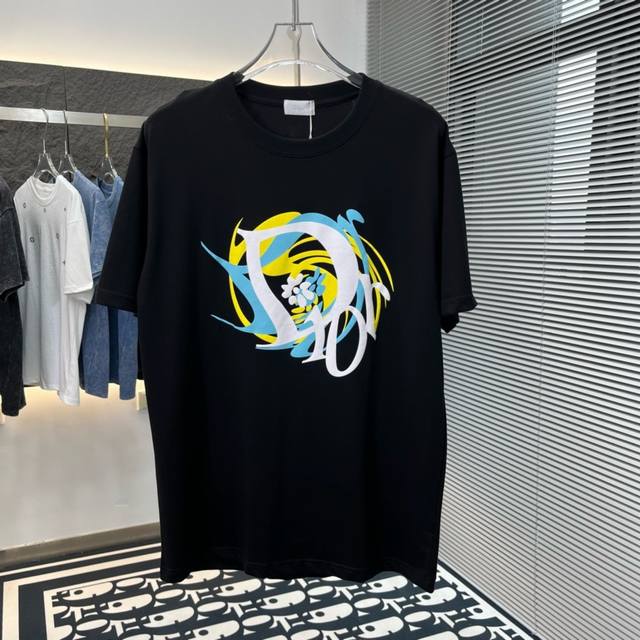 262#P60 dior迪奥 24Ss 经典T恤短袖 不需要所谓烂大街的华丽文案 主打品质 - 面料经过2次高温缩水固色 不变形不缩水不起球 -正确Os版型 不