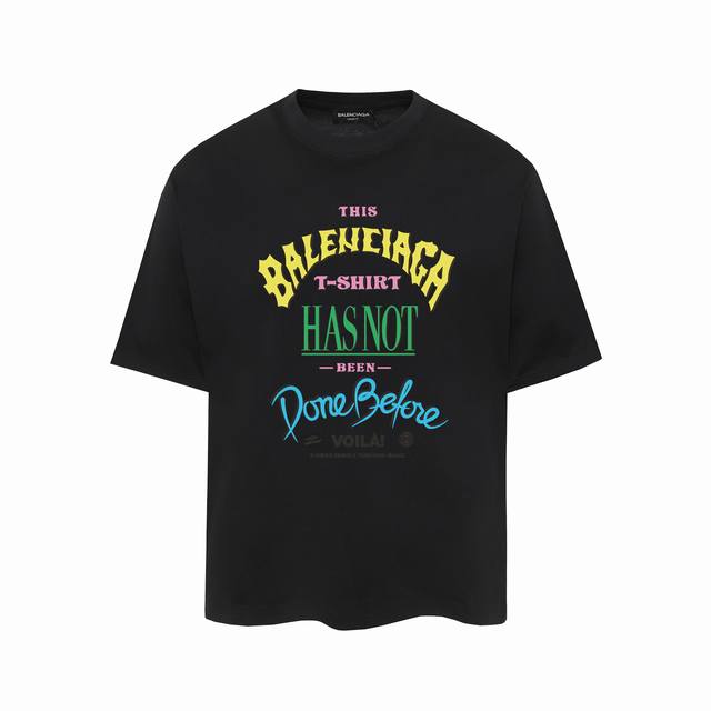 692#P60，，Balenciaga巴黎世家印花短袖T恤 - 面料经过2次高温缩水固色 不变形不缩水不起球 -正确Os版型 不省面料 只做穿上有效果的高质量产
