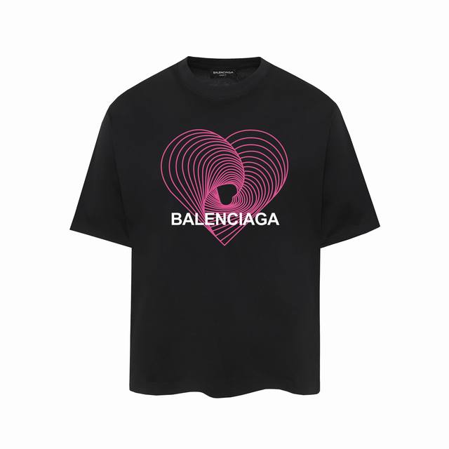 6114#P60，，Balenciaga巴黎世家印花短袖T恤 - 面料经过2次高温缩水固色 不变形不缩水不起球 -正确Os版型 不省面料 只做穿上有效果的高质量