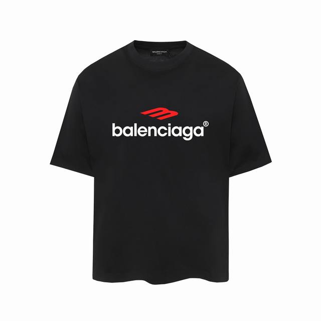 678#P60 ，Balenciaga巴黎世家印花短袖T恤 - 面料经过2次高温缩水固色 不变形不缩水不起球 -正确Os版型 不省面料 只做穿上有效果的高质量产