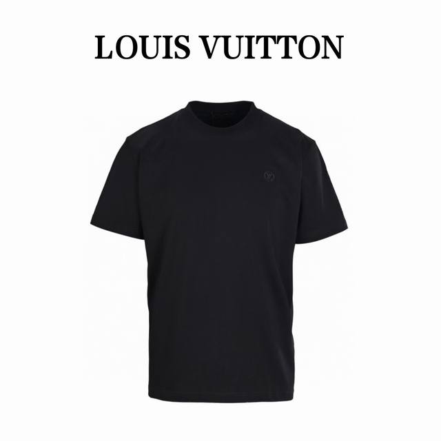 本地自取160 louis Vuitton Lv 小刺绣Logo短袖T恤 原版5700购入，采用200G定制13%丝光, 87%全棉打造，布料加入软油丝滑上身舒