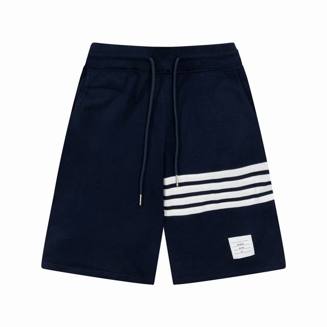 120 Thom Browne 2023Ss新款针织短裤，定制面料采用威化布织法，提花针织工艺，版型紧致立体，4杠拼接，定制裤绳五金质感强，顺滑，上身舒适透气，