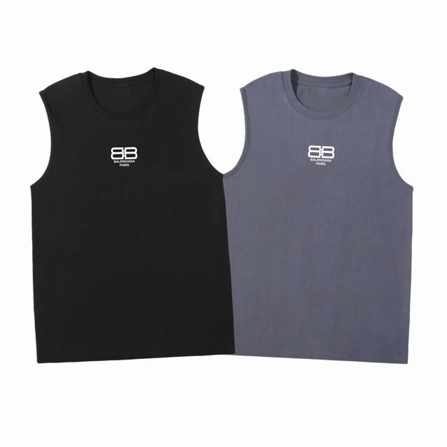 款号 A006 批 70 颜色 高级灰 黑色 白色 尺码 M/L/Xl/Xxl 巴黎世家Balenciaga新款联名双B字母印花男女情侣同款 本款采用客供精选纯