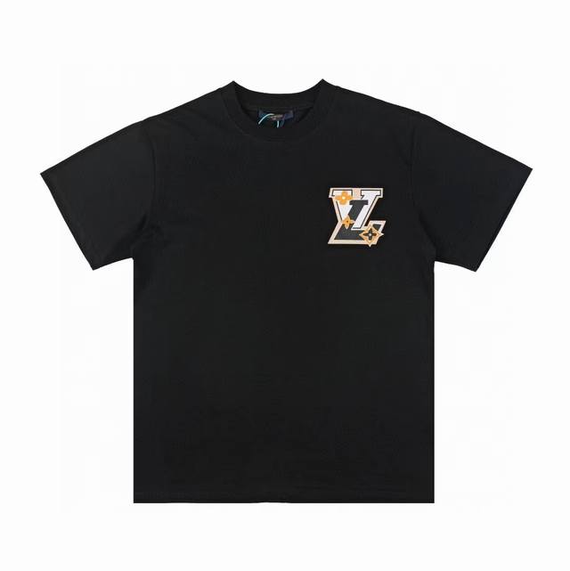 p70#V014 【顶级版本.官网品质】 Louis Vuitton 路易威登 官网走秀款 lv大师亲手设计潮牌新品印花圆领短袖T恤 时尚又个性 超级百搭好看的