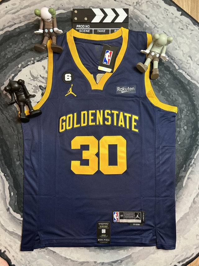 70 （款号：S00030）【顶级刺绣版本】 nba Golden State Warriors Stephen Curry Jersey 23赛季Nike N