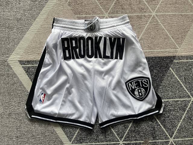 90 款号：K24 【顶级刺绣版本】 nike X Nba 官网同步新款“球裤”上新！ 耐克Nlke Nba布鲁克林篮网队 “地球是平的”德鲁大叔凯里.欧文Ci