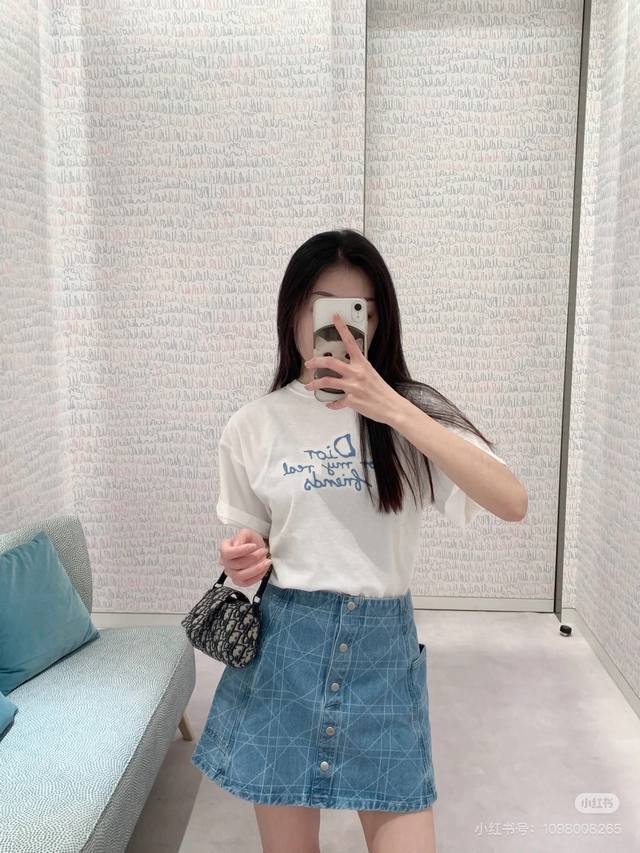 p90 款号：Hmy79# 迪奥Dior 万针精密毛巾绣字母Logo短袖T恤 正儿八经270克纯棉双砂面料 所有面料均已提前做过缩水 品质第一 所见即所得 不会