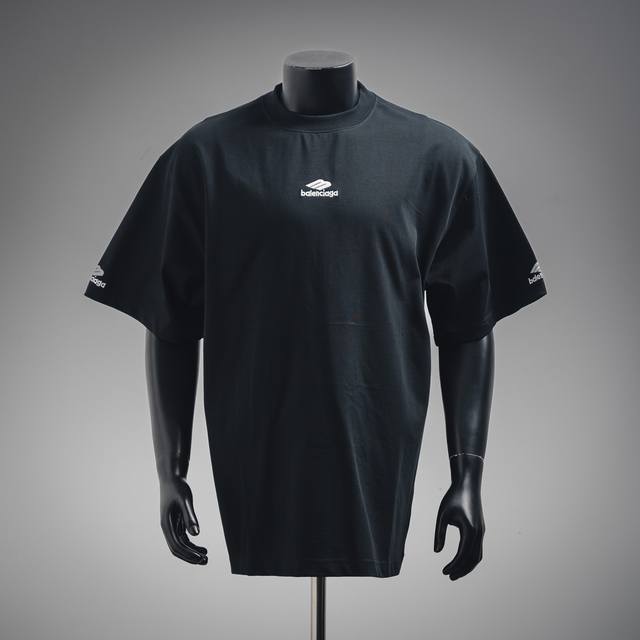 本地自取210 balenciaga巴黎世家滑雪服系列刺绣短袖T恤 码数：1.2.3.4