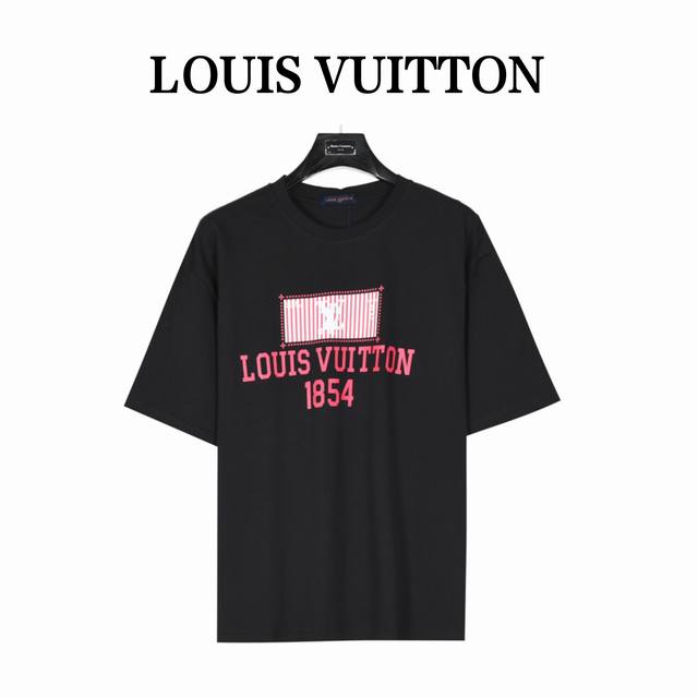 本地自取160 louis Vuitton 路易威登 Lv 24Ss 1854短袖T恤 面料采用定制240G 26支特滑双股精棉平纹高密无尘全棉布料。前幅高密度