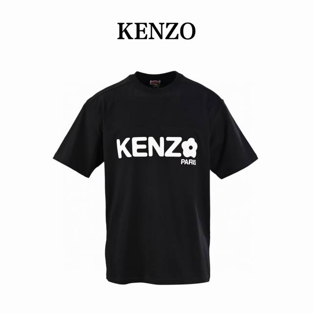 本地自取160 kenzo高田贤三Kz 龙年系列 花朵短袖T恤 原版1900购入，采用200克全棉布料，水洗过预缩。定制加密加厚浆料，胶浆，微发泡工艺，前幅拼接