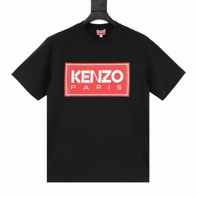 p130 kenzo/高田贤三 海棠花系列胸口印花圆领T恤 全新春夏胶囊限量系列，取自自然，倾心于花，设计师Nigo从2月绽放的Boke (日本海棠花) 中汲取