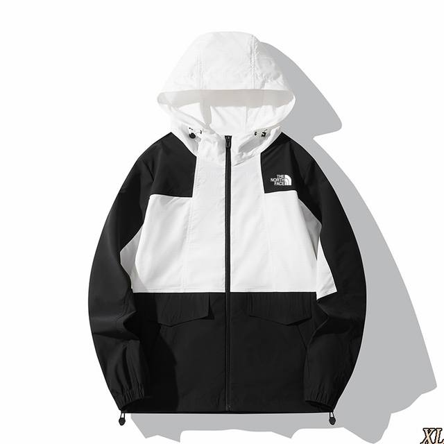 p200 北面The North Face 独家实拍上新春季高品质拼接撞色连帽冲锋衣夹克风衣外套，本季主打，货源充足，放心主推，高端品质，经典设计，做工出色，经