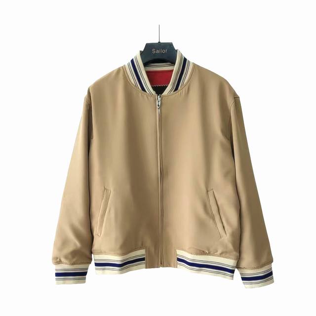 本地自取：390 实拍细节图+尺码表 gucci 古驰 Original 双面穿棒球服飞行夹克外套 - 全套定制辅料 双向拉链 - 双面定制面料 垂感 抗皱高级