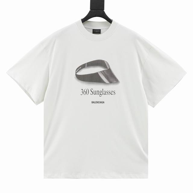 p 140 balenciaga/巴黎世家 太阳膜墨镜印花短袖 原版5.3K购入 巴黎设计师越来越听劝了面料越做越舒服 版型也没有那么夸张了 整体质感细节也非常
