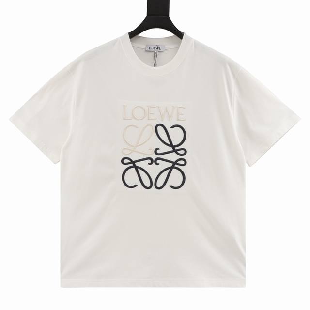 100 loewe 罗意威经典款 立体胸花刺绣短袖 尺码Xs-Xl