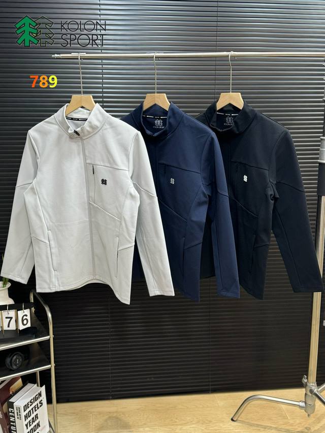 p230 kolonsport 可隆 秋季新款休闲户外立领运动外套夹克 透气款，修身、健身跑步夹克外套！高端男士运动休闲针织立领外套，采用立体剪裁，经典版型，非