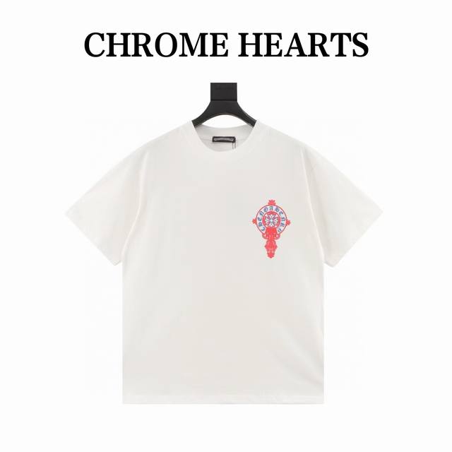 本地自取170 chrome Hearte/克罗心Ch 25Ss早春新款十字架发泡短袖T恤 轻奢主义男女日常通勤穿搭必备单品正确版本欢迎对比详细特征 ·280克