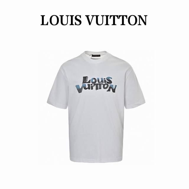 本地自取170 louis Vuitton/路易威登 25Ss 手绘涂鸦兔头印花短袖 夏季渠道限定新款 简约又不失风格的复古品牌标识，夏日炸街酷毙了 情侣气质款