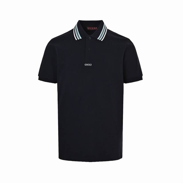 本地自取: 180 gucci/古驰 简约字母Polo短袖 原版品质，欢迎对比。 选用棉质珠地网眼布打造，衣领为双系统提花定织扁机制成，有弹性，不变形，衣服全部