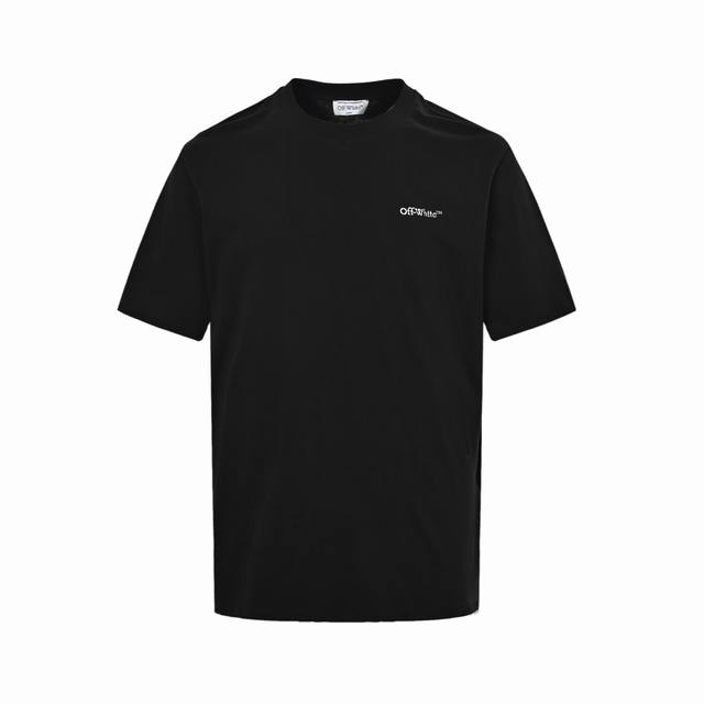 本地自取：180 off White Co Virgil 24Ss 波纹船锚箭头刺绣短袖 所有面料以及螺纹均为订织定染 所有面料颜色均经过色卡比对定染面料 无任