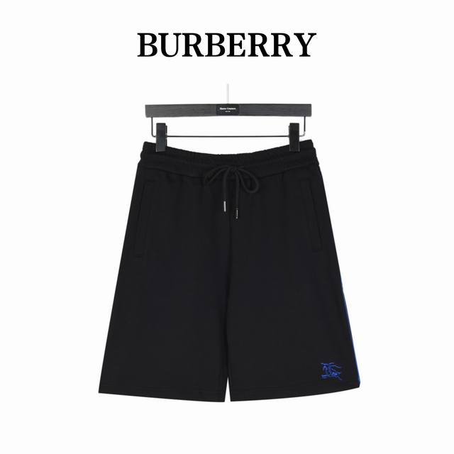 本地自取210（支持放店） burberry/巴宝莉 25Ss 绳绣骑士战马小标拼色短裤 面料采用400G纯棉毛圈面料，订染颜色后整蚀毛处理， 对照原版做丝滑超
