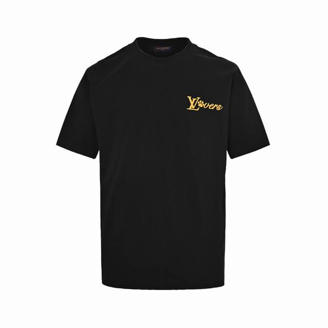 本地自取：140 louis Vuitton/路易威登 25Ss 后背字母发泡印花短袖 购入原版开模打造，全套定制辅料，所有细节完美还原 定织定染260G纯棉双