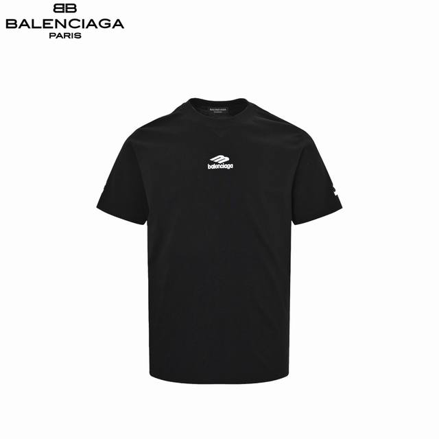 本地自取: 170 balenciaga/巴黎世家 24Ss 滑雪系列3M刺绣短袖 size:Xs-L