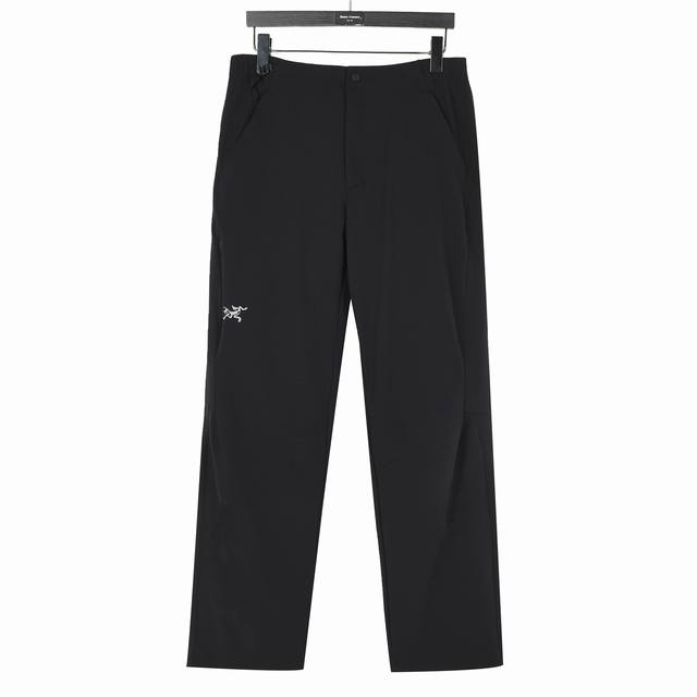 本地自取290 arcteryx始祖鸟 Konseal Pant 纯色品牌Logo户外直筒休闲裤 防泼水/透气/四面弹兼备的科技面料，防晒抗撕裂，整条裤子包括腰