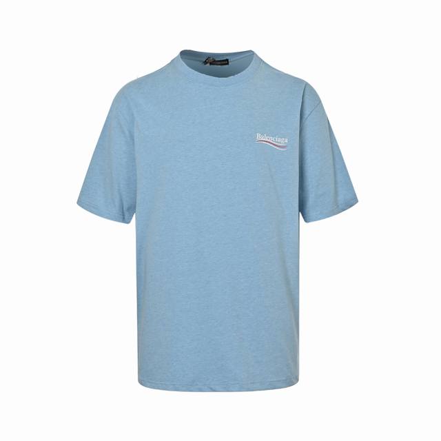 本地自取：140 balenciaga/巴黎世家 可乐印花短袖 全新的面料与车线工艺，定制高克重面料，全程都是定织定染的，特殊色的决绝忌讳现成面料，大货只用到1