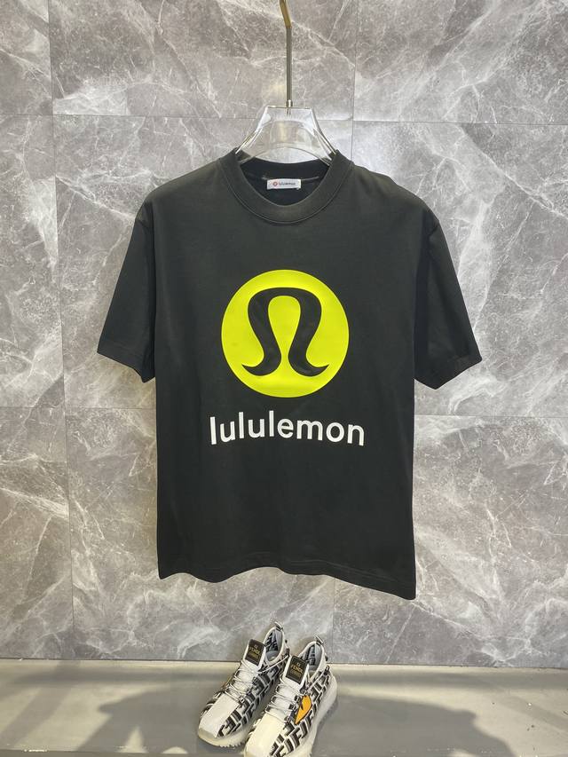 P210 Lululemon 2025Ss春夏高品质情侣短袖T恤，高克重260G纯棉T恤，工艺品级别，重工工艺，工艺精湛，车线做工符合精品要求，超级好搭配，品质