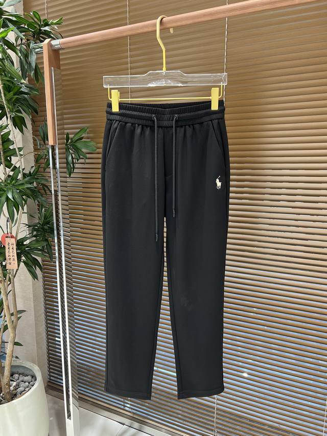 21M-138 P250Polo 98638 黑（ 尺码：29-36）2025春季新款直筒休闲裤 成份：50%涤纶 19.7%棉 24.3%莫代尔 6%氨纶 R