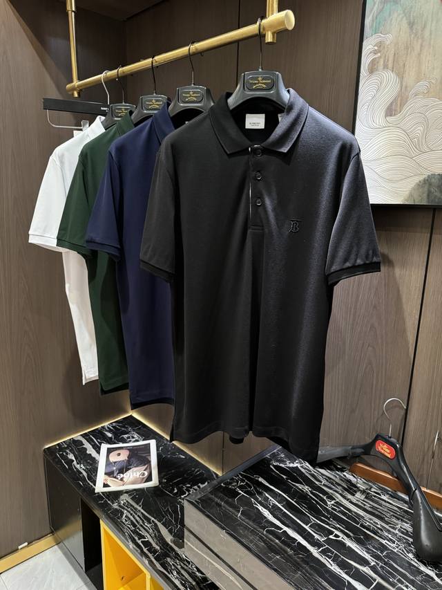 p270 Bur25S春夏男士Polo 胸前标志性Logo徽标 整体非常的轻商务休闲！！客供珠地棉，上身轻盈舒适顺滑 到手绝对让你觉得物有所值的一件单品！！！码