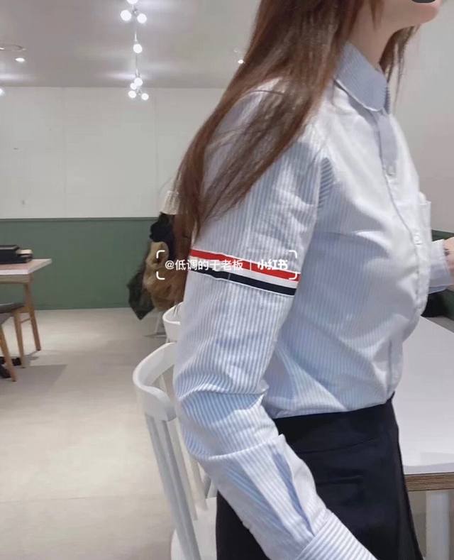 p230。新款双袖标色织条纹衬衫 现货 码数：0.1.2.3.4