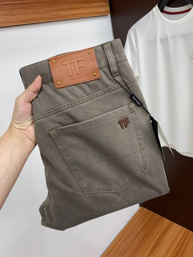 p230 Tf 超A代购级别强货 2025春夏专柜新款 Tf家专柜直供产品，顶级原单商务正装直筒男士西裤春夏休闲裤。 25Ss春夏高端男士定制专柜高级品质，完美
