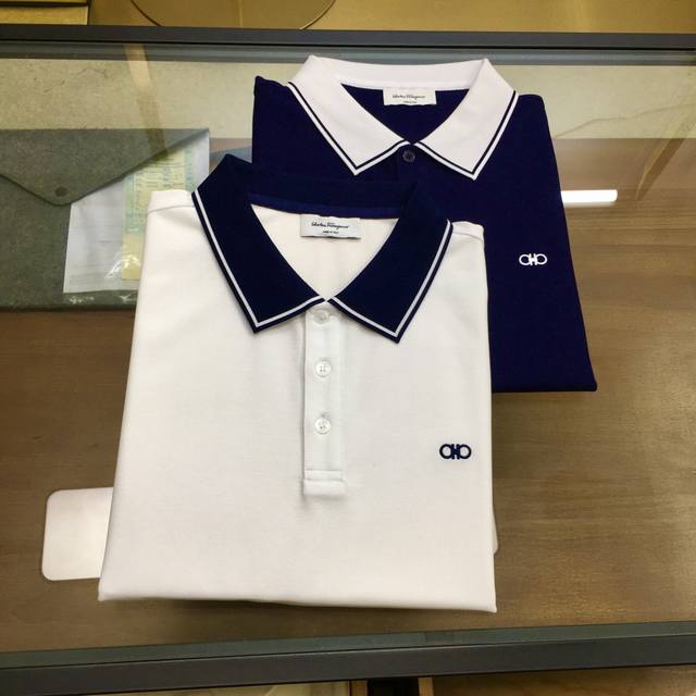 新品Polop250 《菲拉...》 2025春夏季新款男士翻领Polo衫！经典商务男款，高端男装的天花板级别的商务男款！简约时尚大气不失优雅，单穿内搭体面过人