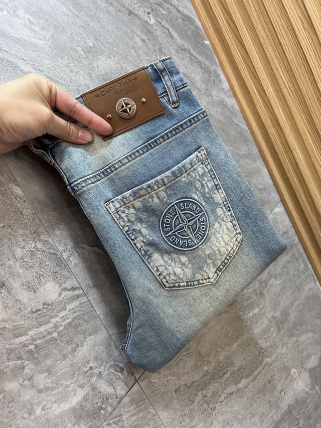 p290迪奥 2025春夏新品 三标齐全 牛仔裤 好货不用过多介绍 看细节 专柜码数：29-38 175/140上身31码