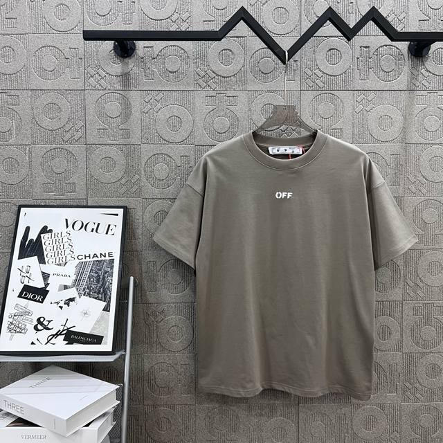 120 off-White 箭头字母印花 大Logo刺绣 原版面料 官方同款 短袖T恤 定制 同缸染面料 手感非常舒服 春夏最新砖柜同步 时尚又个性 超级百搭好